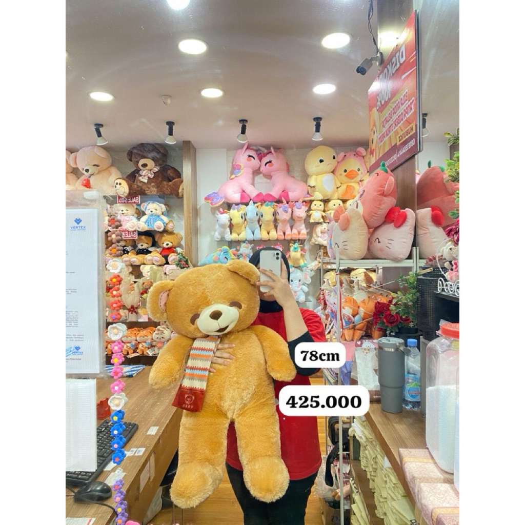 ori istana boneka isbon boneka teddy bear boney bonita