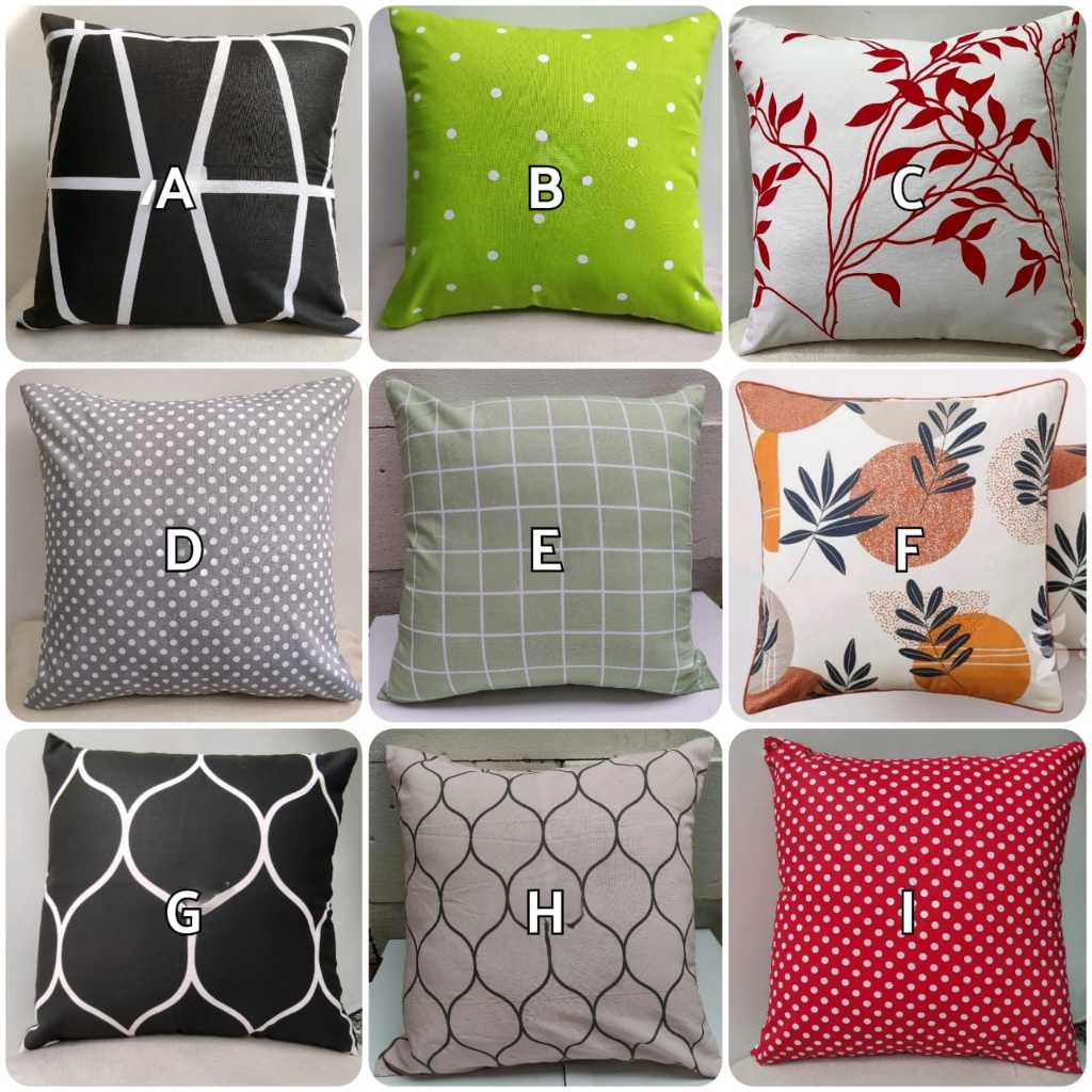 HARVEST PILLOW 50x50 Sarung Bantal Sofa [ COD]