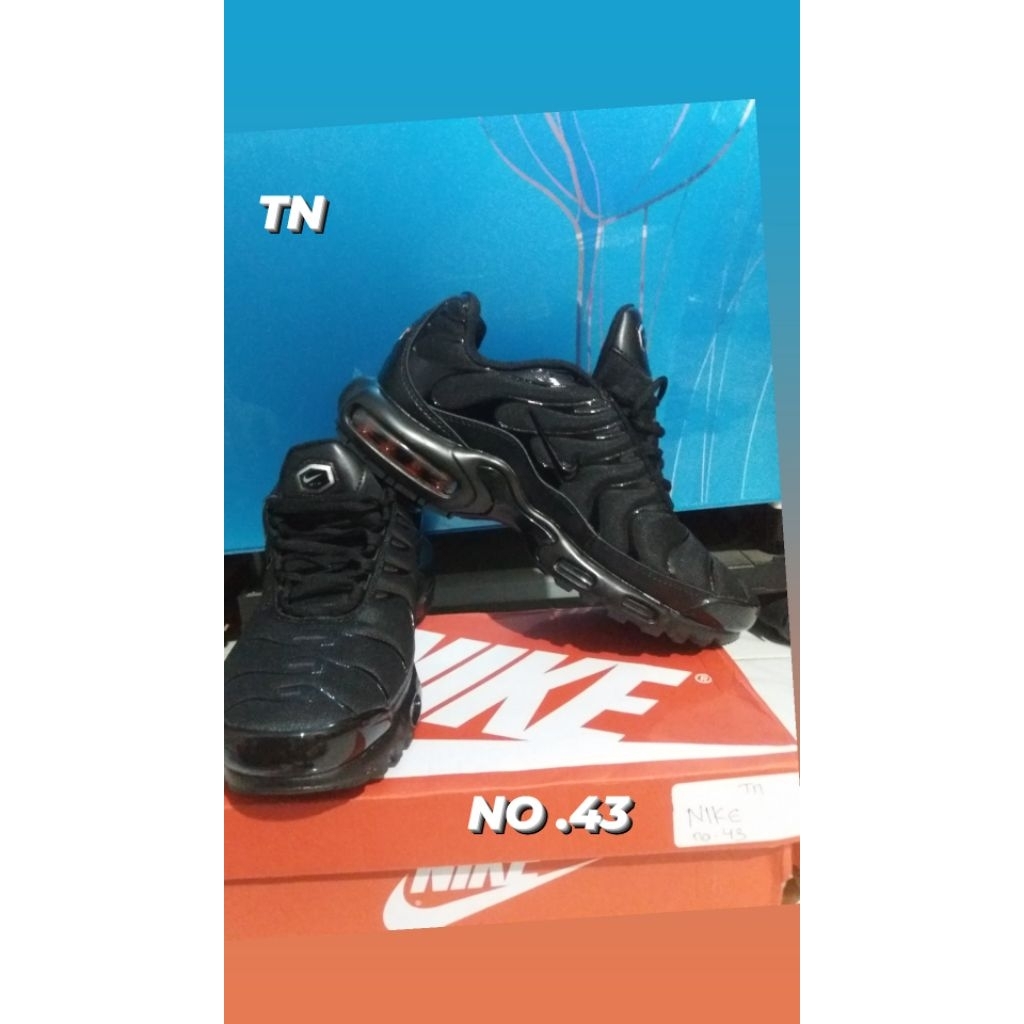 SEPATU NIKE  AIR TN FULL BLACK