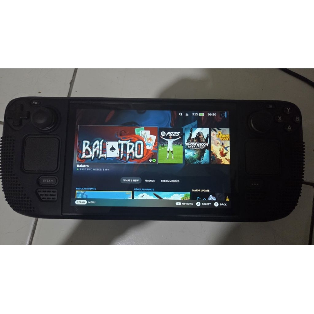 Steam deck LCD 256GB bekas