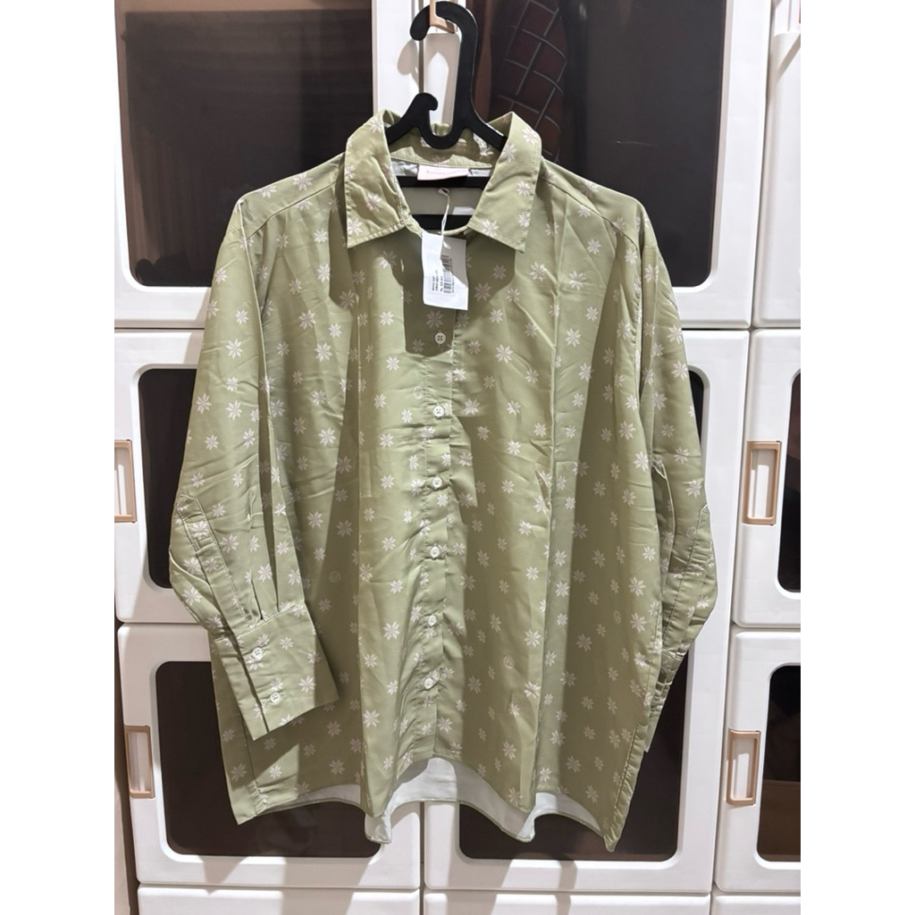 KEMEJA RIA MIRANDA MONOGRAM BRENNA SHIRT