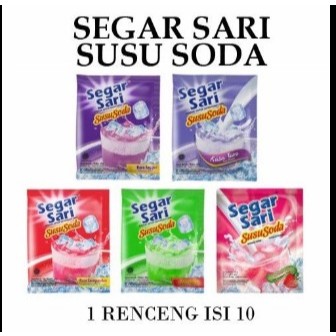 segar sari susu soda