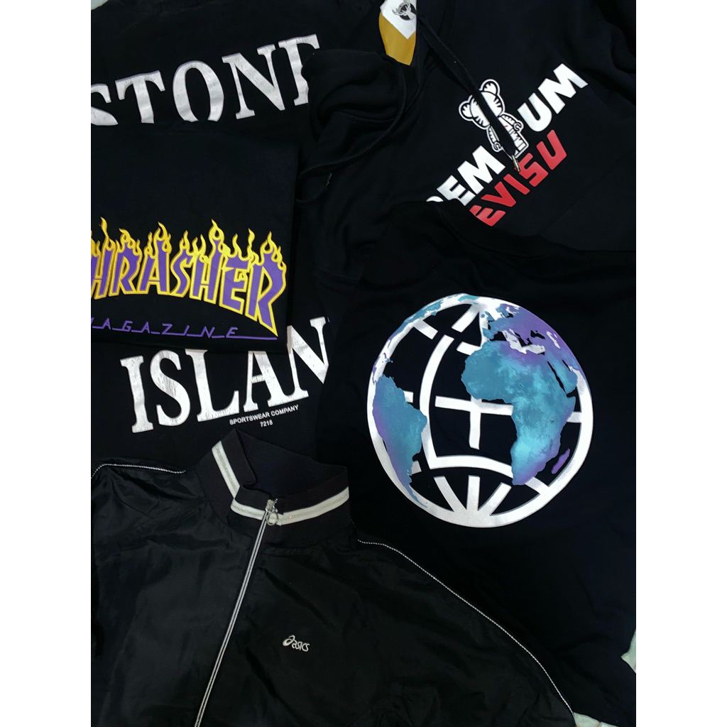 HOODIE,TRACTOP,JACKET,CN,KNITWEAR SECOND BRAND ORIGINAL