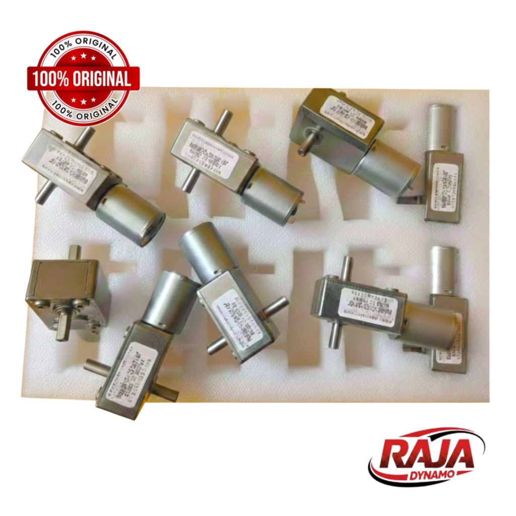 Dinamo DC Mini Gearbox 12V 95RPM HIGH TORSI