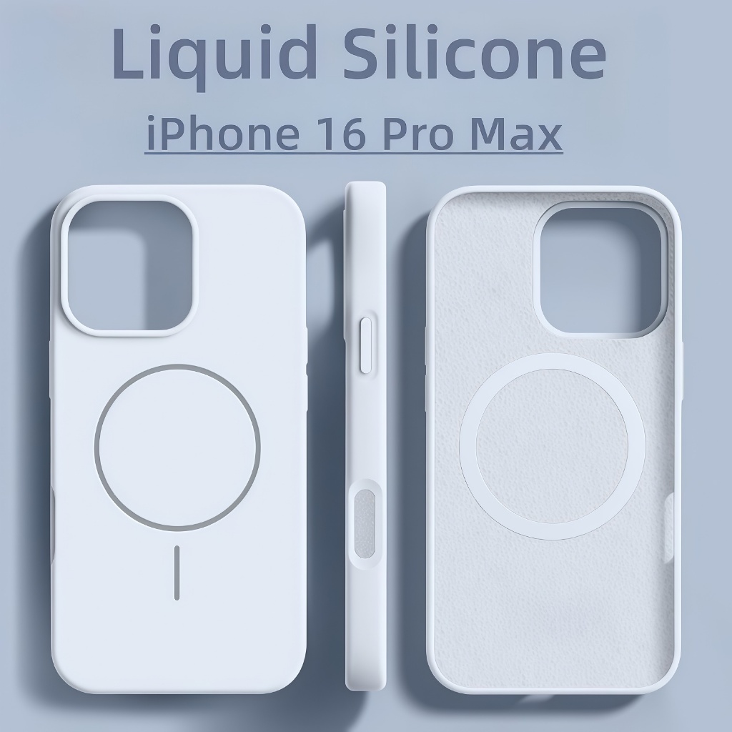 Magsafe case New Sierra Blue Color Casing High Quality Magnetic Liquid Silicone Case For iPhone 13 1