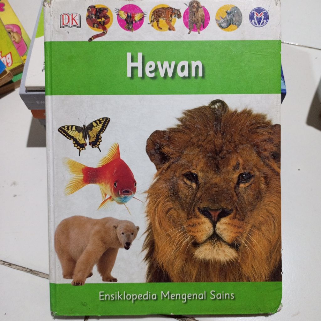 Buku Bekas Ensiklopedia Mengenal Sains Hewan. Penerbit Dk
