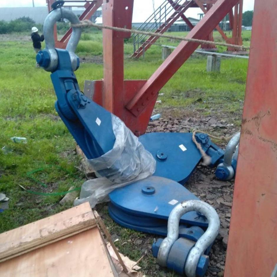 Snatch Block 50Ton 50 Ton LS24"X1 Shackle Type Heavy Duty NAGASAKI