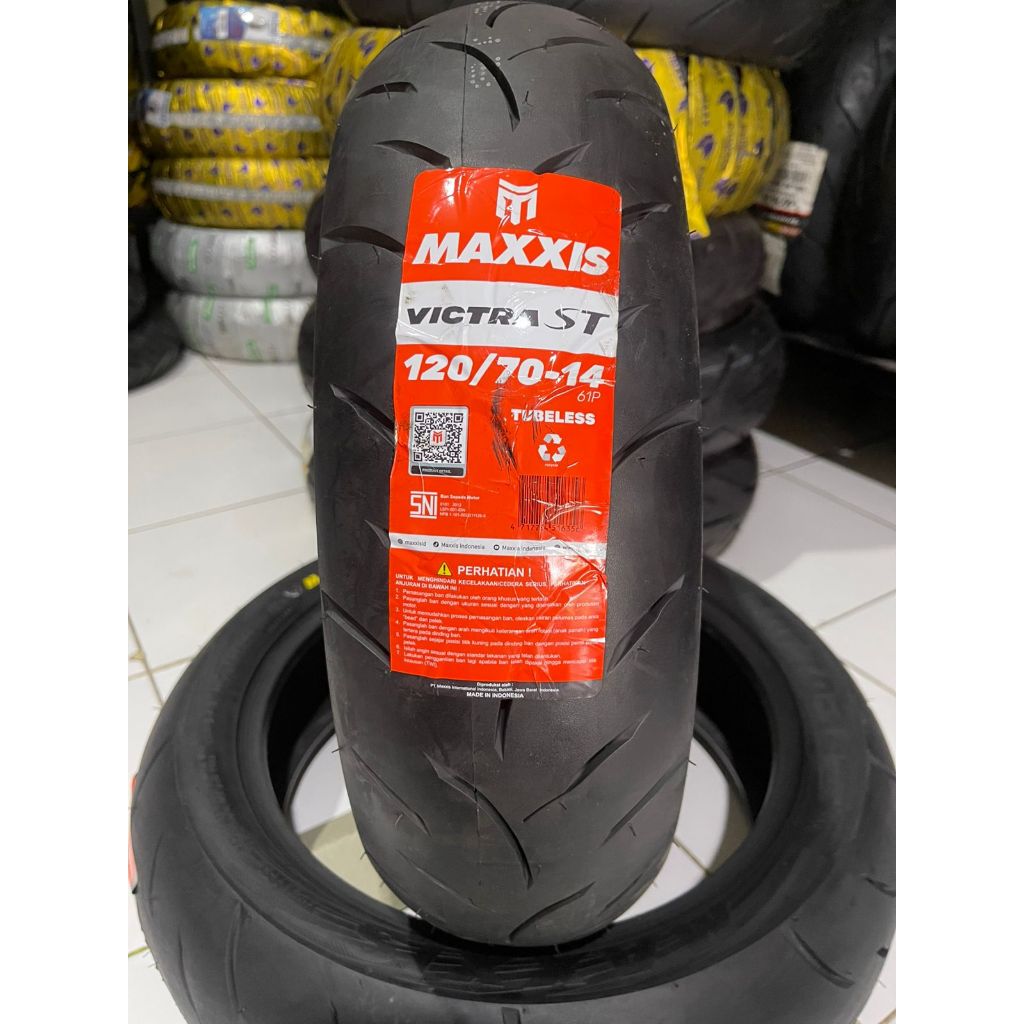 Maxxis Victra 120/70-14 Tubeless