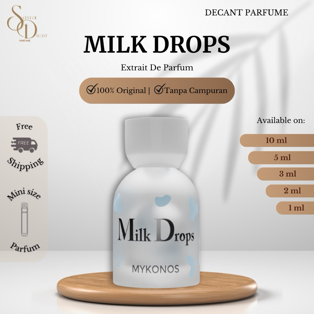 Milk Drops Decant Mykonos