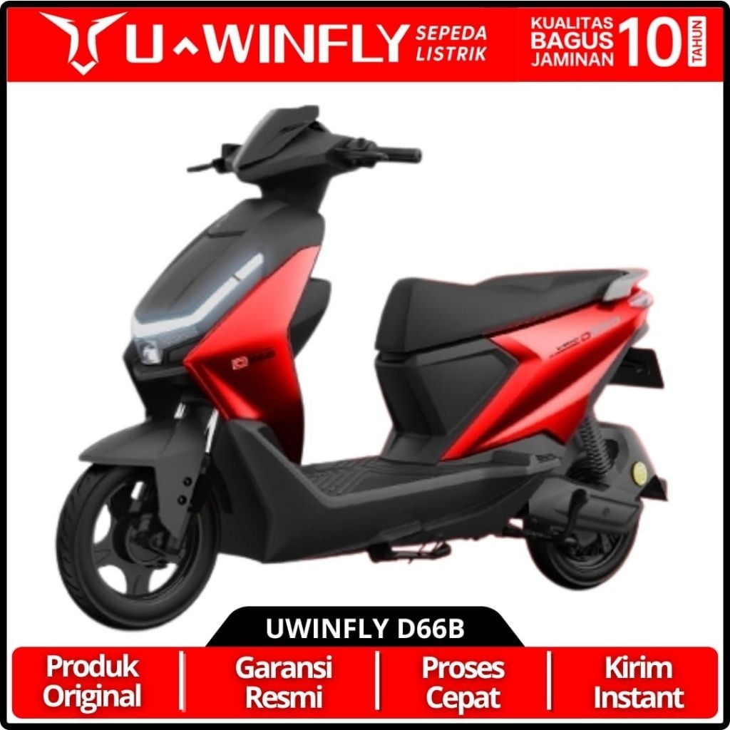 PROMO SEPEDA LISTRIK TERBARU | Uwinfly D66B, Dinamo 600 Watt