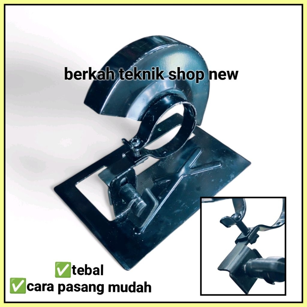 (mollar) STAND GERINDA MINI 4" MOLLAR  (komplit) dudukan  bracket cover gerinda 4 in