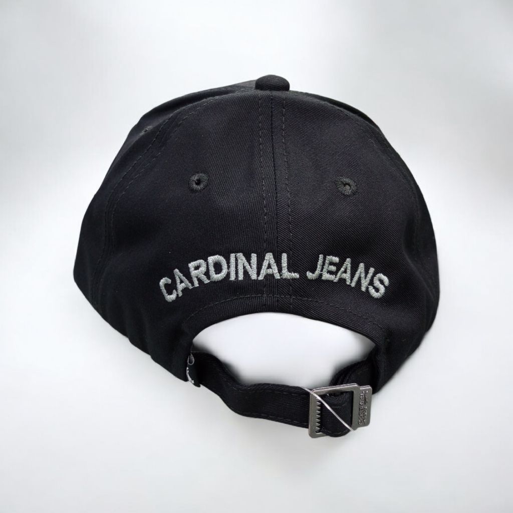 Topi Cardinal Jeans Hitam Original 0124_EK.6