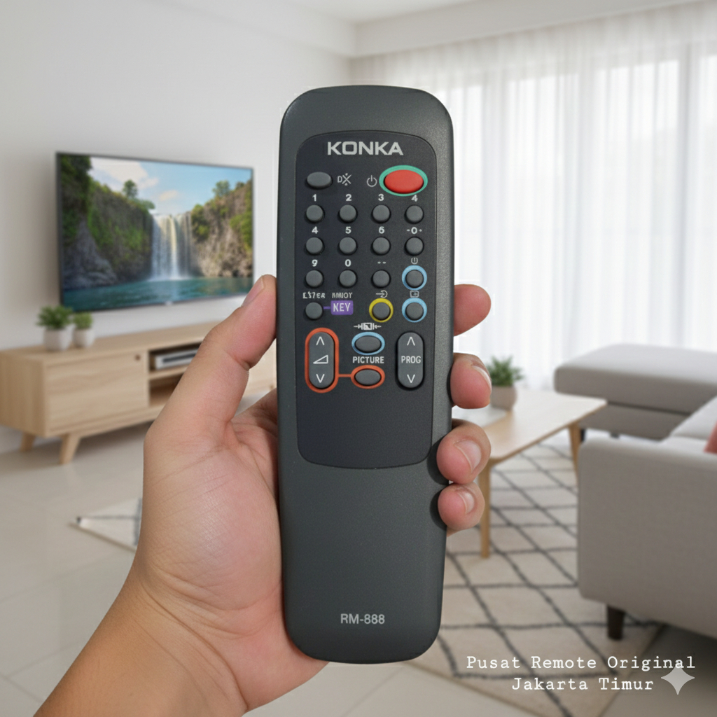 REMOTE REMOT TV TABUNG KONKA ORIGINAL