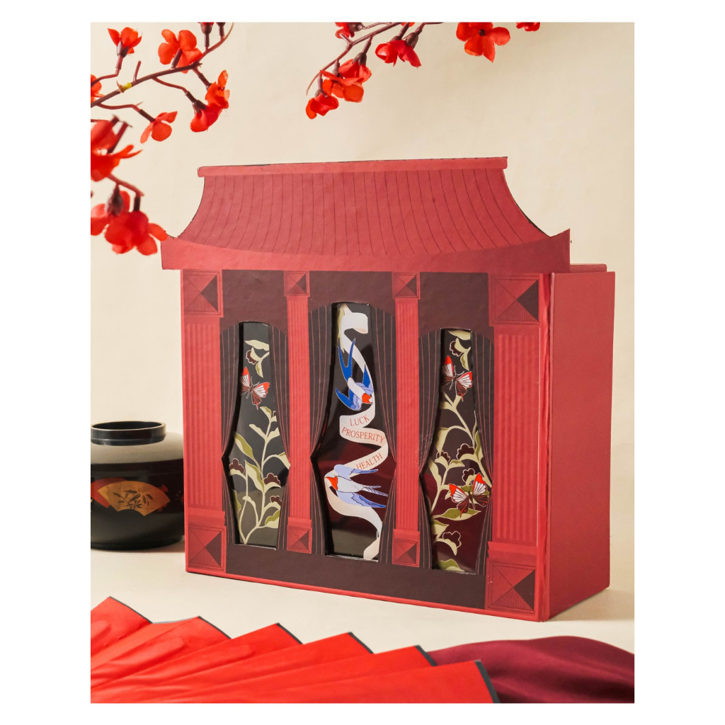 Hardbox / Box / Kotak Hampers Imlek - Kotak Hampers Chinese New Year - Hardbox Kue Kering - Ru Yi Bo
