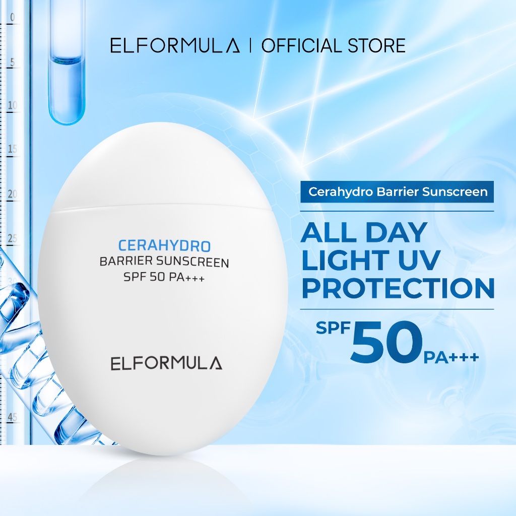 ELFORMULA Intensive CeraHydro Barrier Repair Sunscreen SPF 50+++ - Sunblock Sun Screen Sunscreen Waj