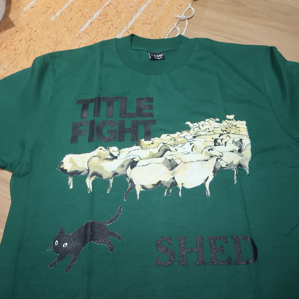 TITLE FIGHT - SHED 27 HARDCORE MIDWEST EMO MINOR THREAT BY DIFFCLASS TSHIRT