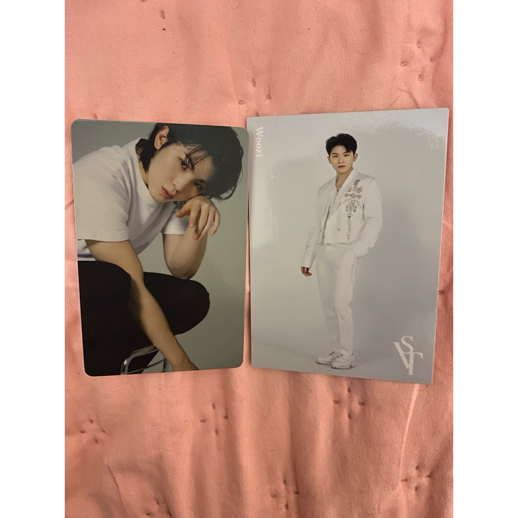 PC TC PHOTOCARD WOOZI SEVENTEEN JAPAN SVT
