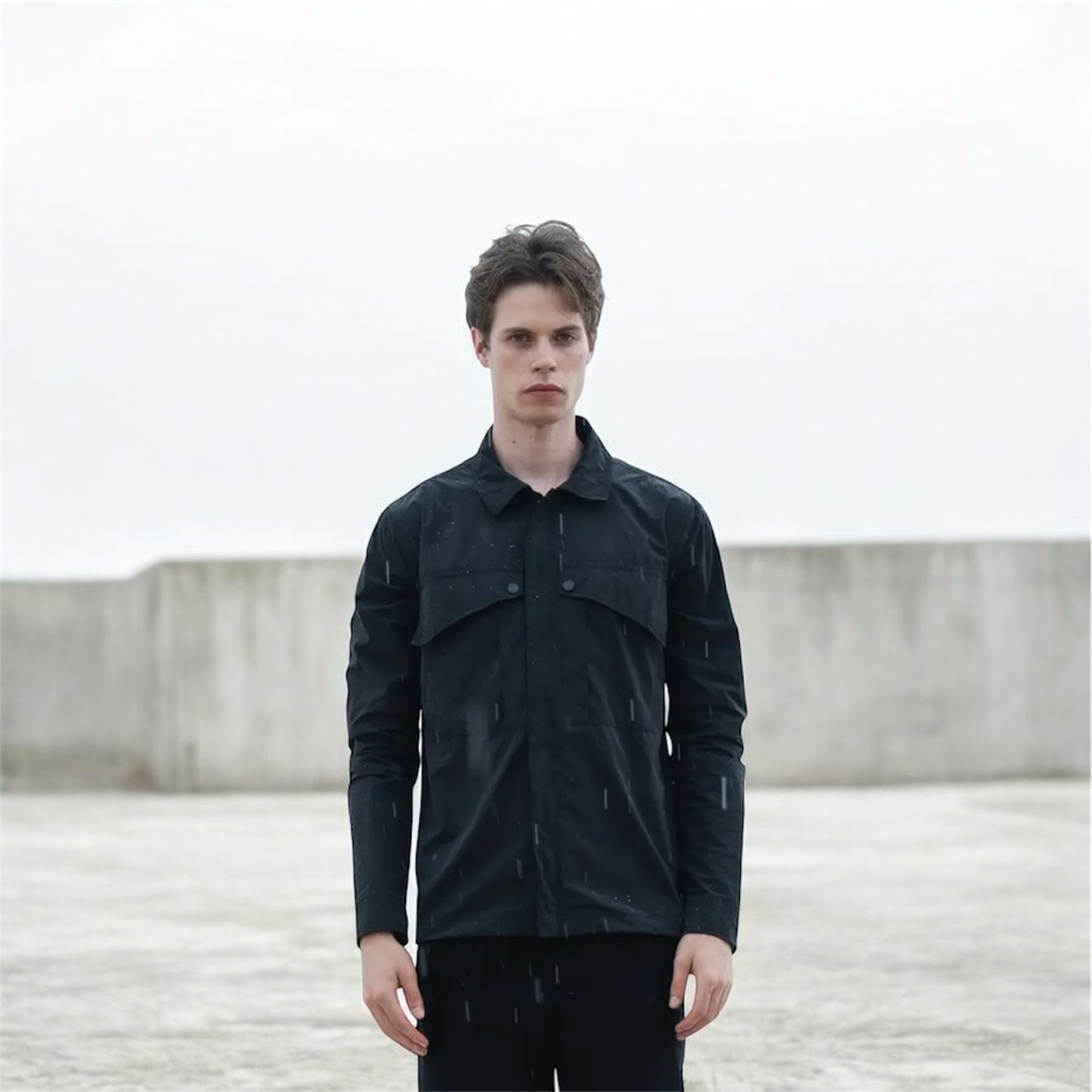 overshirt JAMES BOOGIE frolic 0’25 nylon russian black
