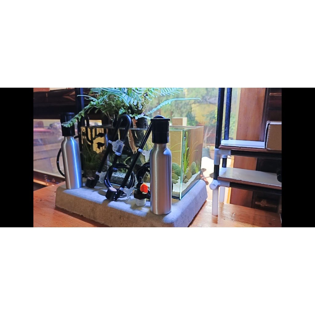 TABUNG CO2 MINI FULL SET DIY - CO2 RAGUL.