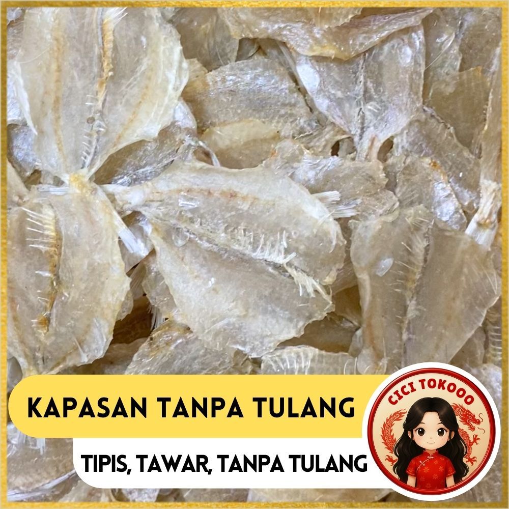 Kapasan Tanpa Tulang | Ikan Asin