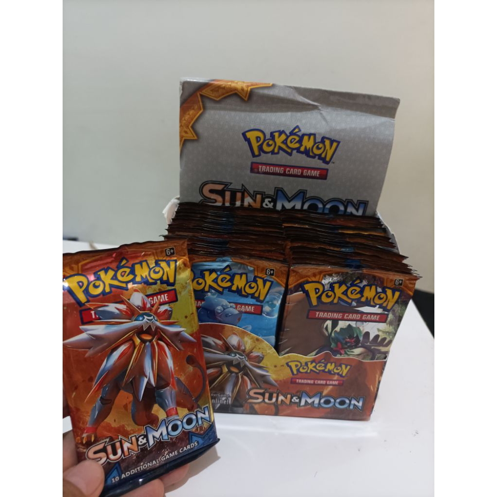 Kartu Pokemon Booster Card Sun and Moon