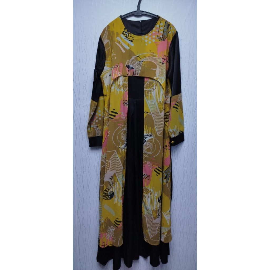 gamis jet black