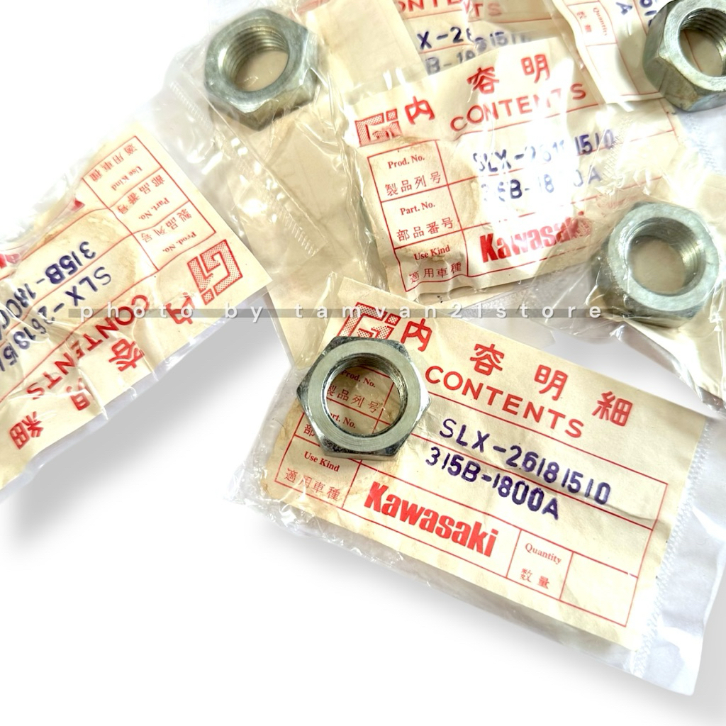 NUT MUR RUMAH KOPLING NINJA RR R SS ORIGINAL NOS