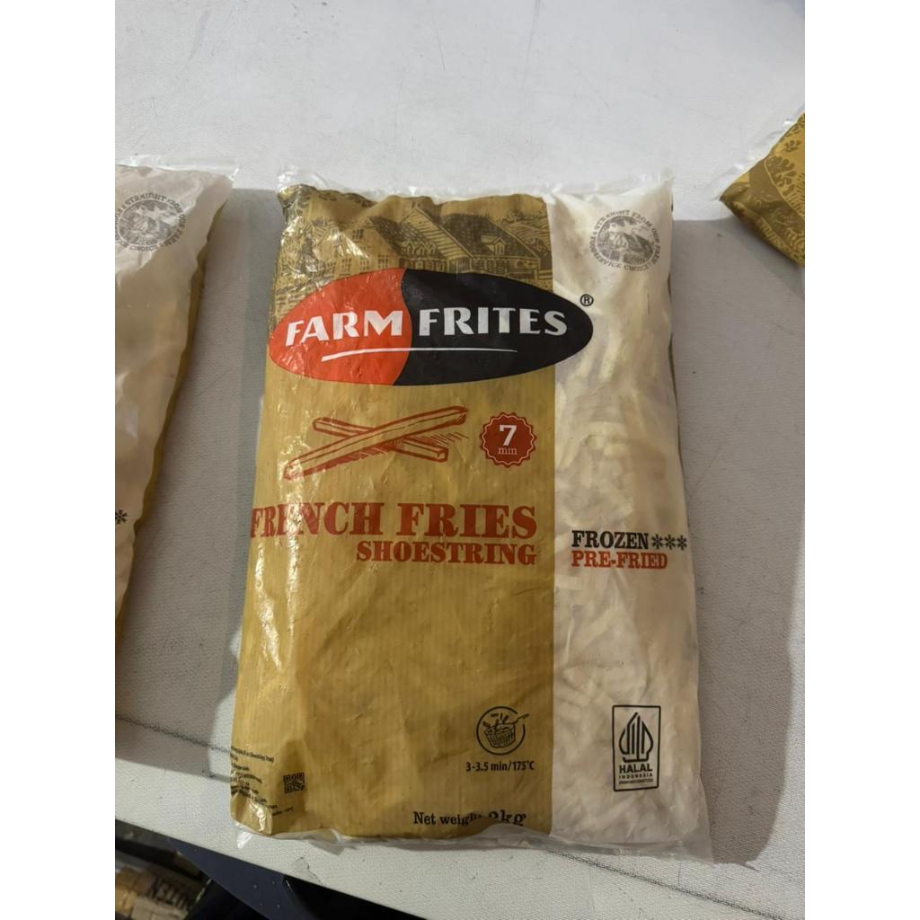Shoestring Farm Frites / Kentang Goreng Farm Frites / Shoestring Cut French Fries Farm Frites / Fren