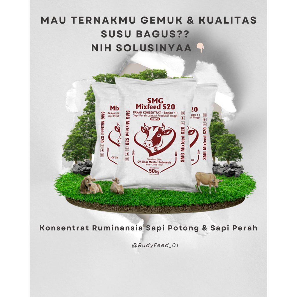 SmgFeed20/S20/S18Penggemukan sapi,kambing,domba,babi