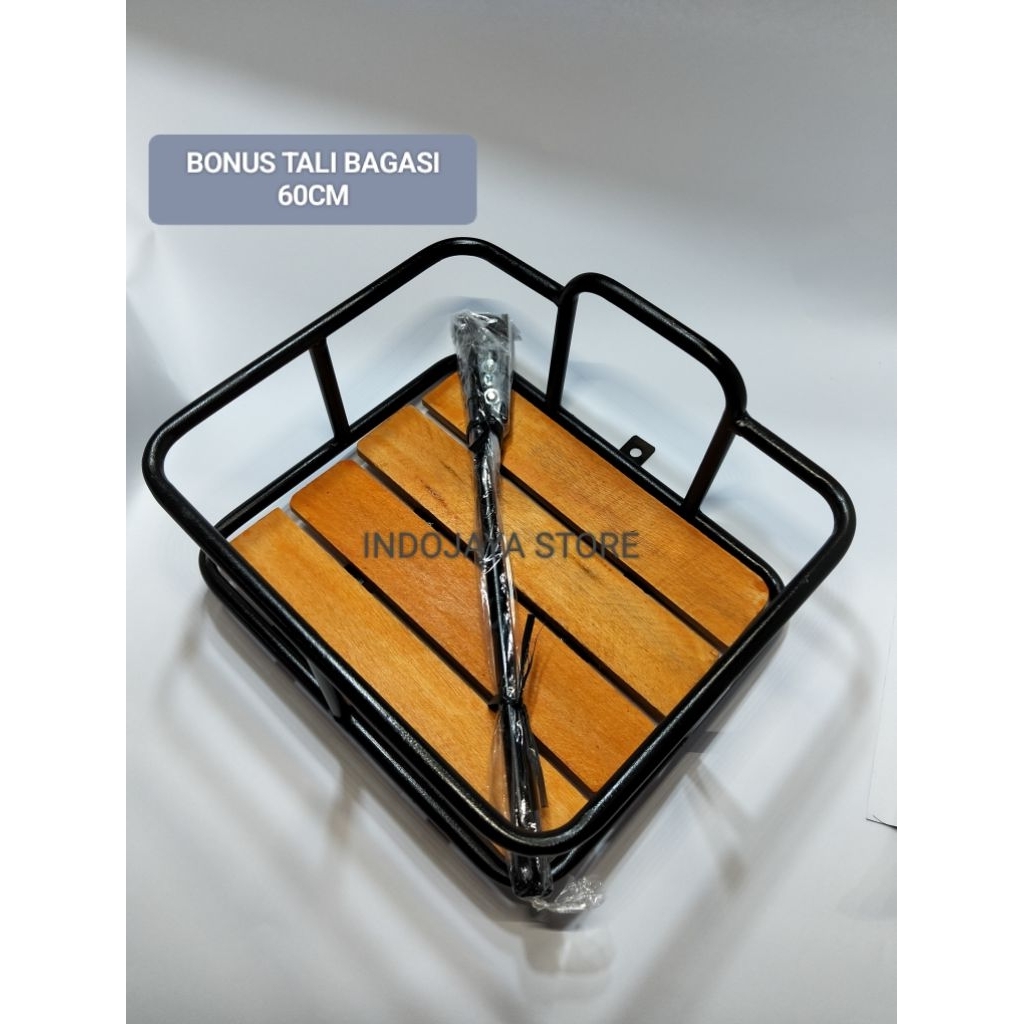 KERANJANG SEPEDA ALAS KAYU FEDERAL FIXIE MTB BALAP JADUL MINION CAT ANTI GORES / KRANJANG UNIVERSAL