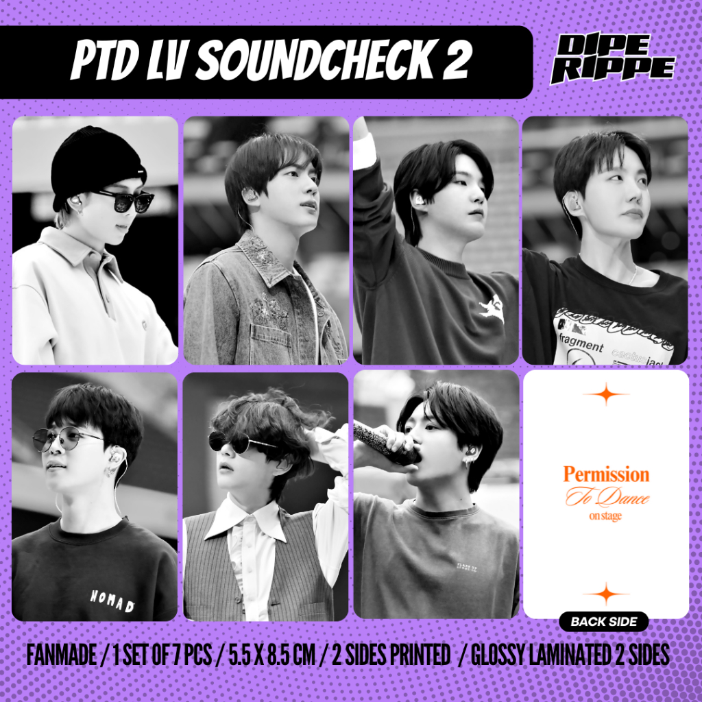 BTS - BANGTAN PTD SOUNDCHECK LAS VEGAS PERMISSION TO DANCE BOY ON STAGE