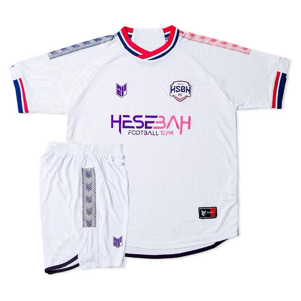 Jersey HESEBAH FC Team 1.0 Putih Football Creator Terbaru