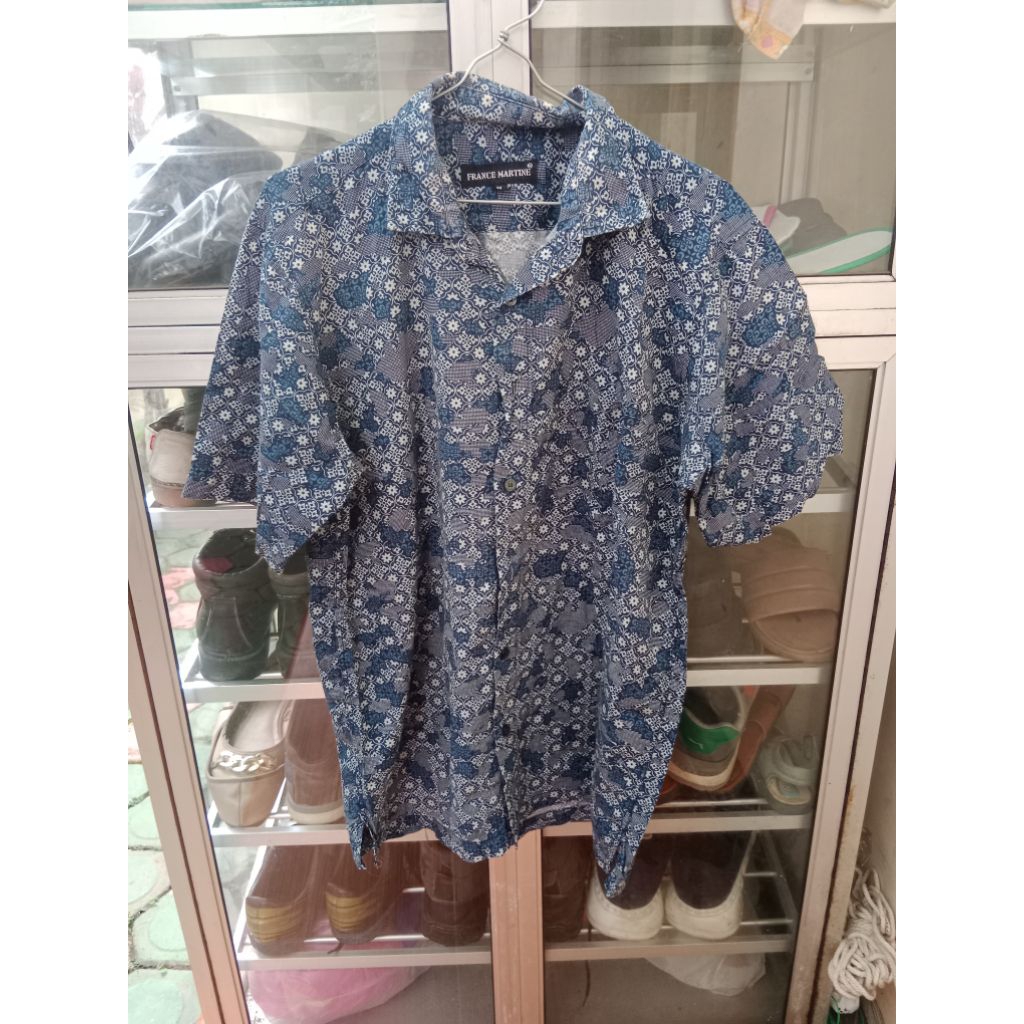 kemeja bekas  pria lengan pendek