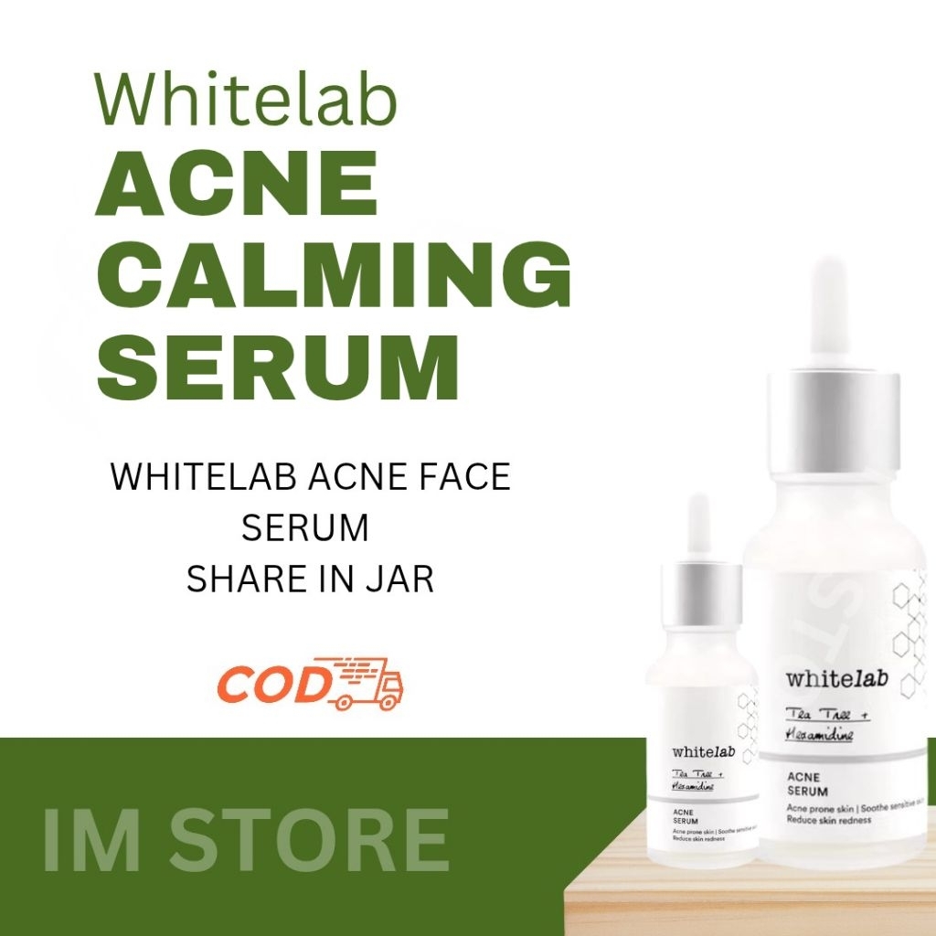 [KEMASAN LAMA] Acne Face Serum Whitelab Share in Jar | Isi tidak Full