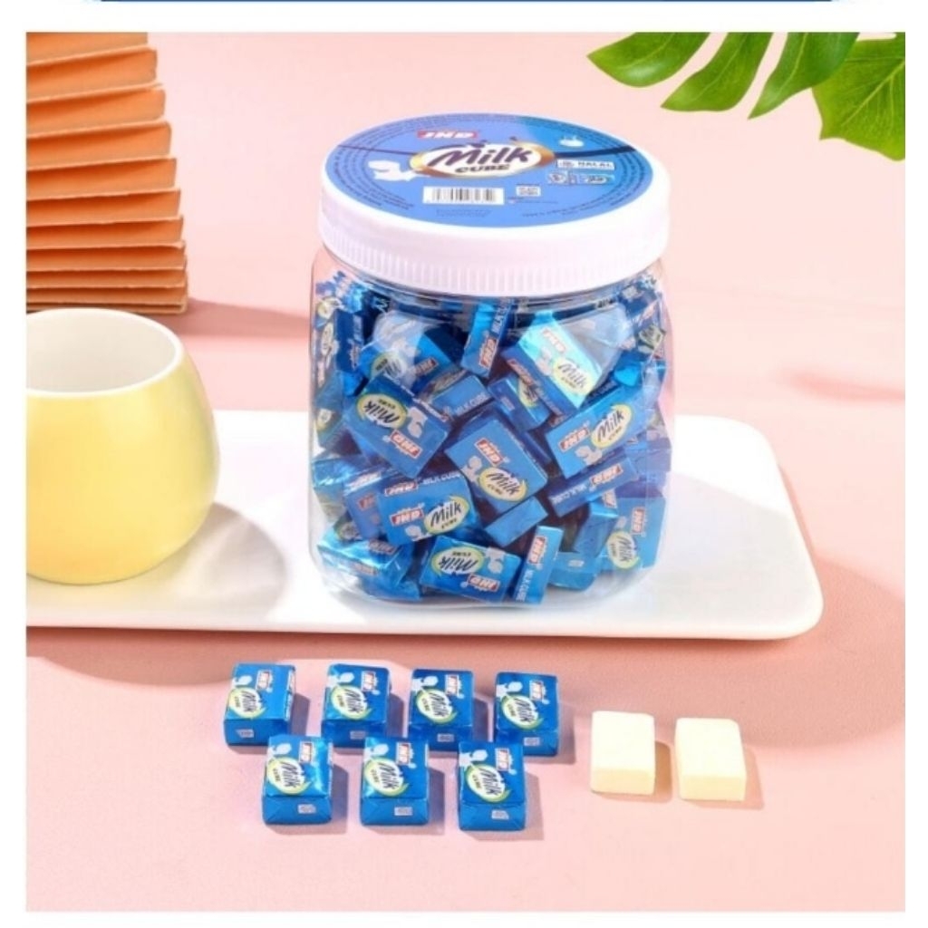 JND Permen Milk Cube 120pcs