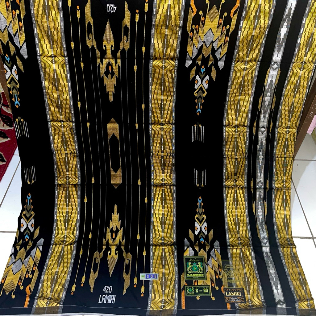 Sarung Lamiri SGE 420 ATBM Sutra sutra50 50%