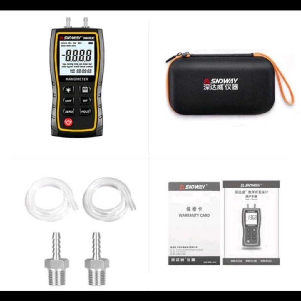 SNDWAY Digital Manometer SW-512C
