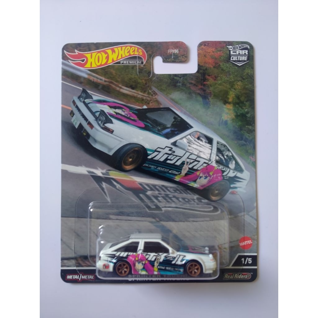 Hot wheels Toyota AE86 Sprinter Trueno