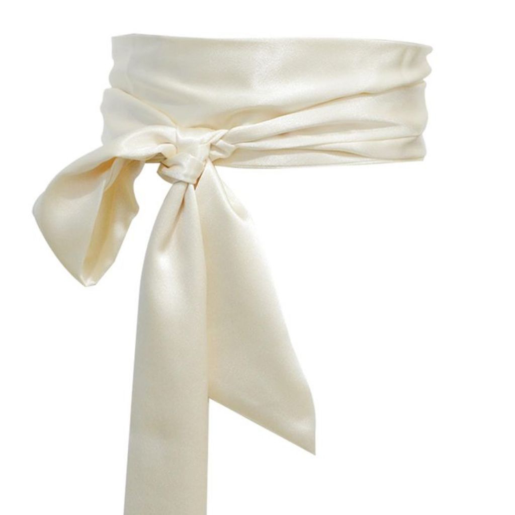 OBI BELT sabuk satin velvet outfit kondangan bridal ikat pinggang kain dasi accessories
