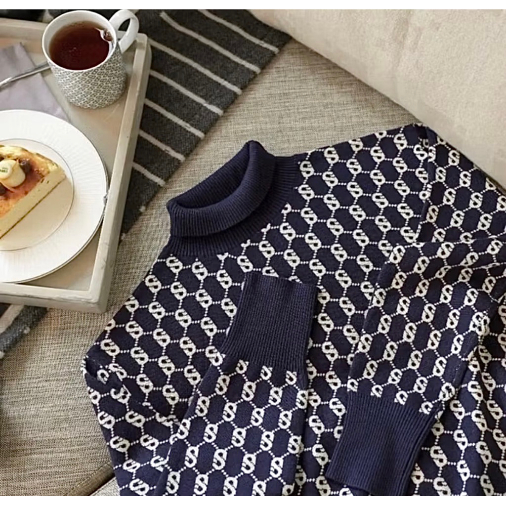 [TERMURAH] Signature Comfy Sweater Benang Jarum x Buttonscarves