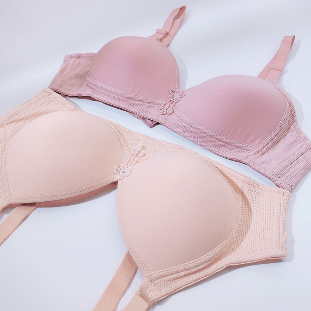 Bh Big Saize Perempuan Tanpa Kawat Bra Wanita jumbo 34_42 Ukuran Besar Busa Tipis Nyaman Di Pakai