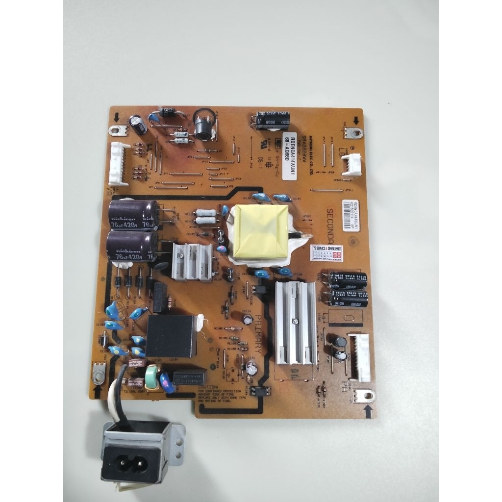 POWWR SUPPLY PDU REGULATOR MESIN TV SHARP LC-22LE520M 22le520