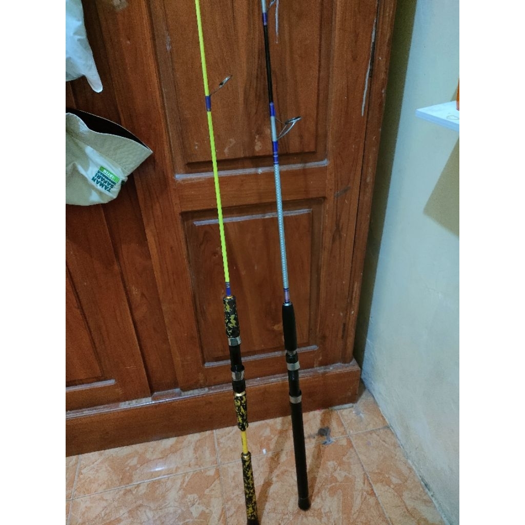 joran pancing custom carbon solid