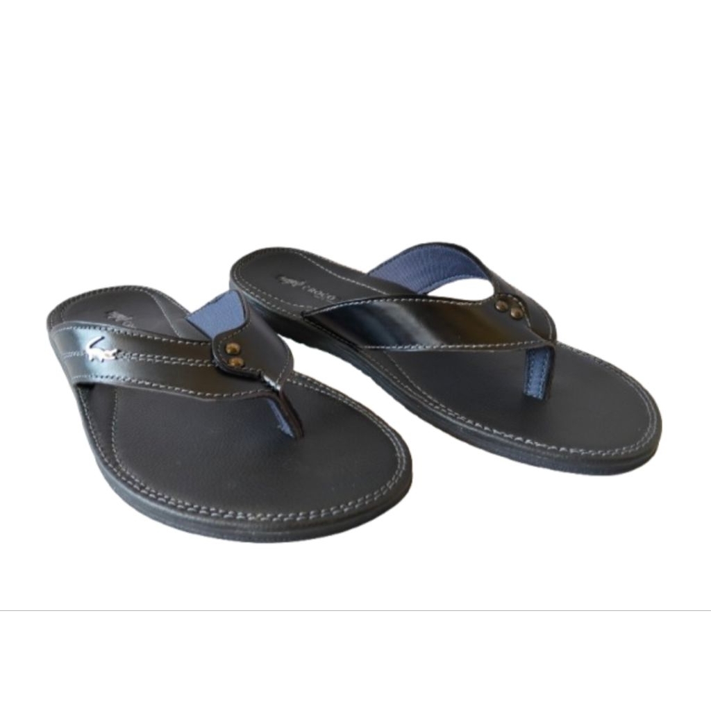 Sandal pria asli kulit sapi Sandal Pria dewasa model japit asli kulit