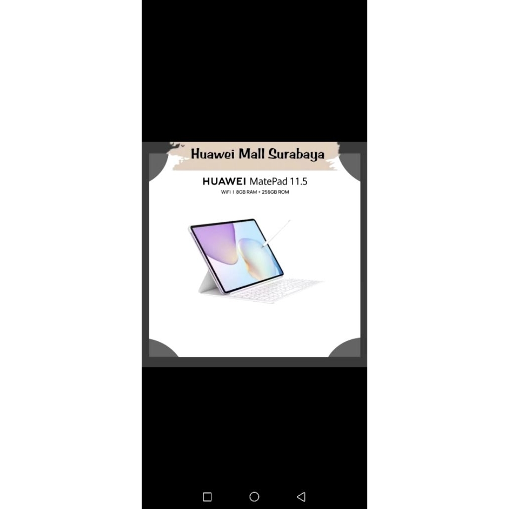 Huawei Matepad 11.5 2025 tablet | WPS office 2.0 tingkat pc eksklusif | layar papermatte