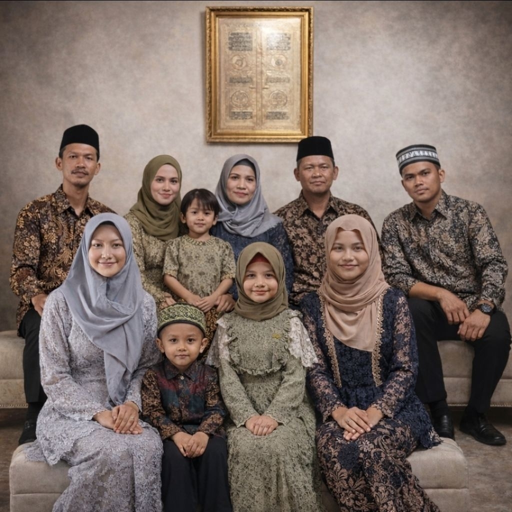 Jasa Edit Foto Keluarga