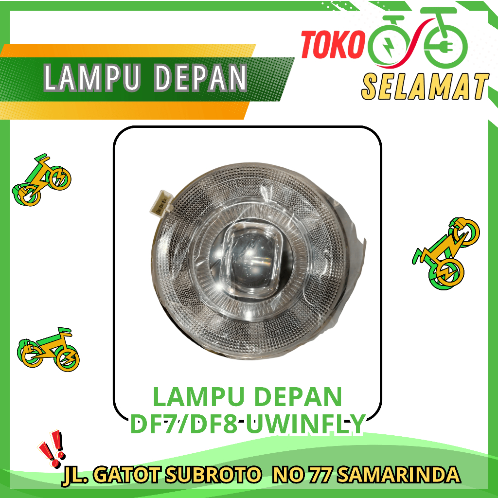 HEADLAMP / LAMPU DEPAN DF7/DF8 UWINFLY
