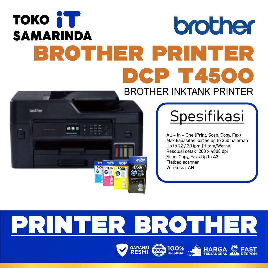 Brother Printer MFC-T4500DW
