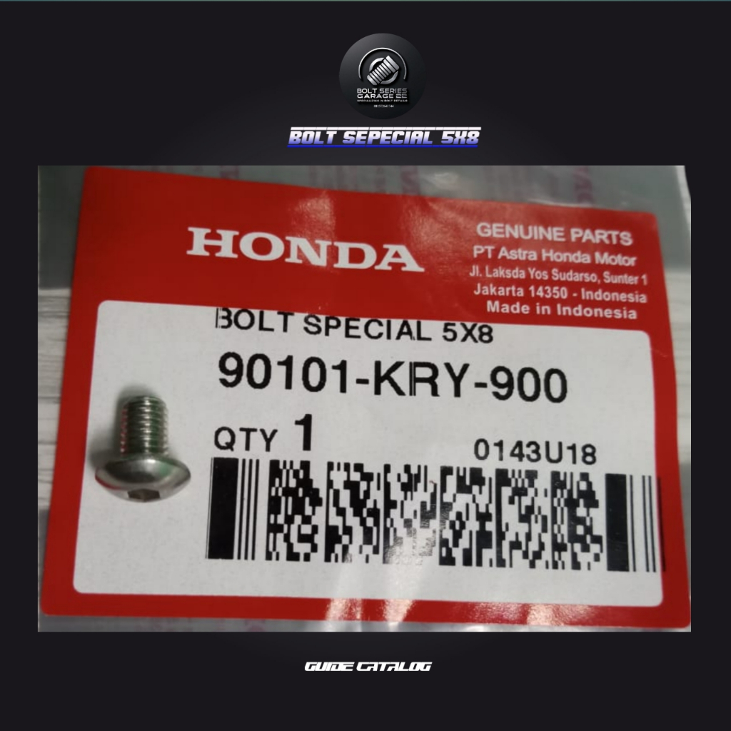 Baut Cover Knalpot Bagian Belakang Tiger Revo Ori Stainlees