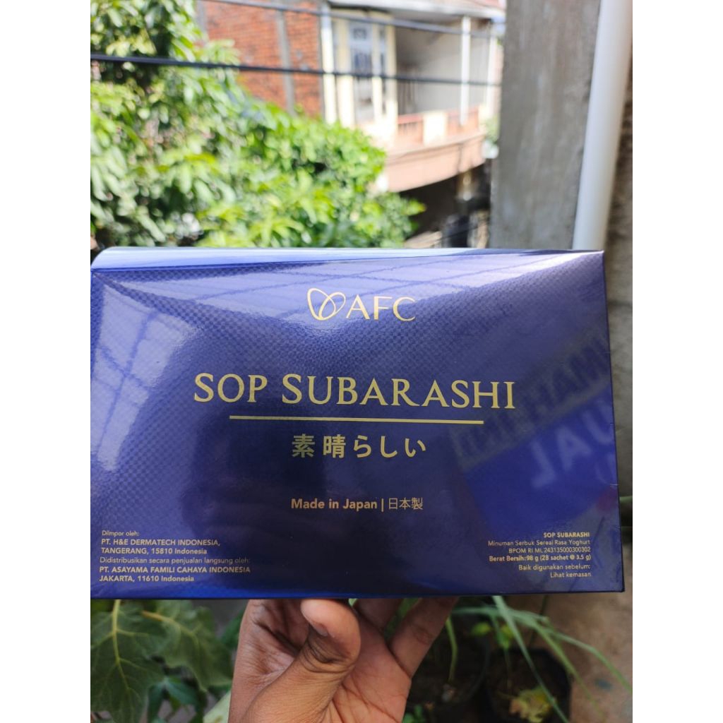 SOP SUBARASHI ORIGINAL AFC JAPAN